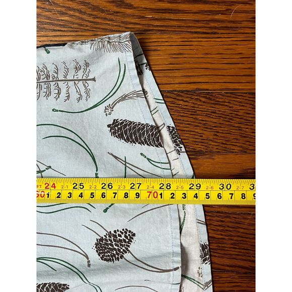 ROARK REVIVAL Blue Pinecone Graphic Button Up Shirt Top Mens Size Medium - Picture 8 of 9